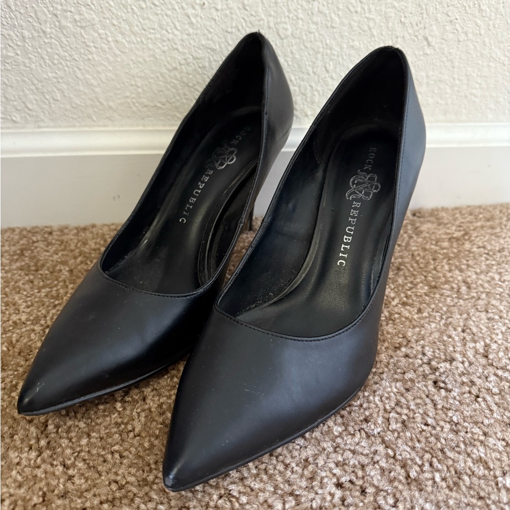Rock Republic Black Heels